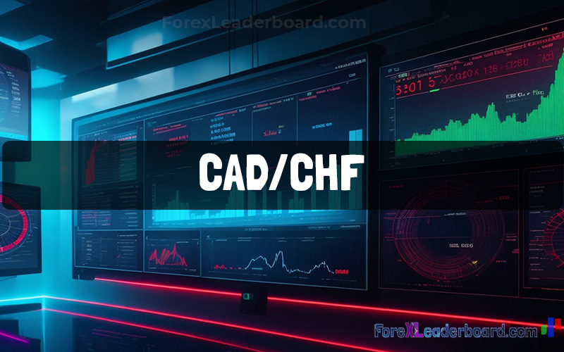 chart showing the cad chf pair