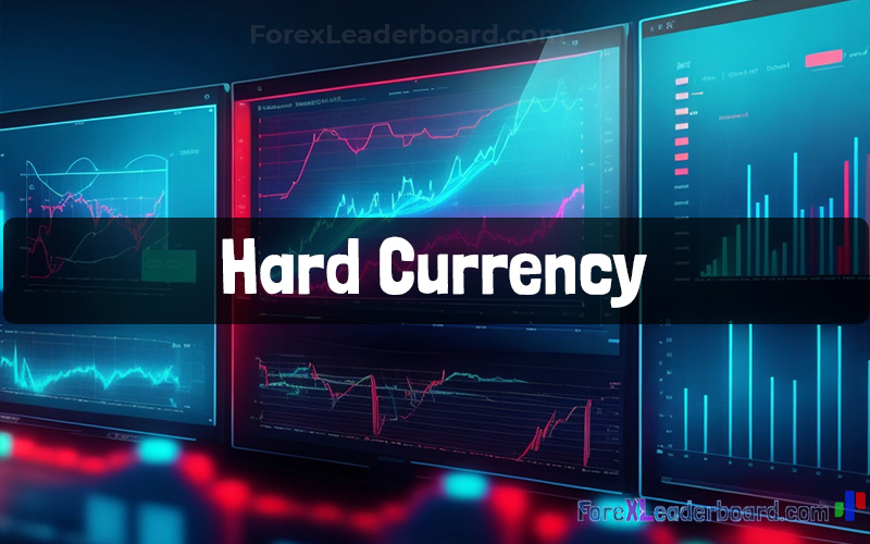 one large computer with forex charts, neon lighting