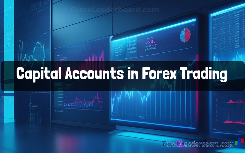 forex trading hall with large screen display